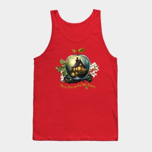 Magical Glass Apple Cottage Where Love Grows Like Leaves Tank Top